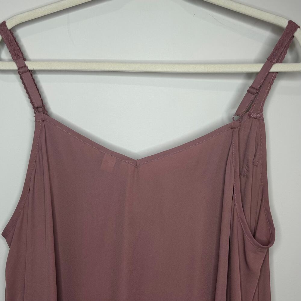 Torrid Lace Detail Tank Top Camisole Size 4 - Picture 7 of 8